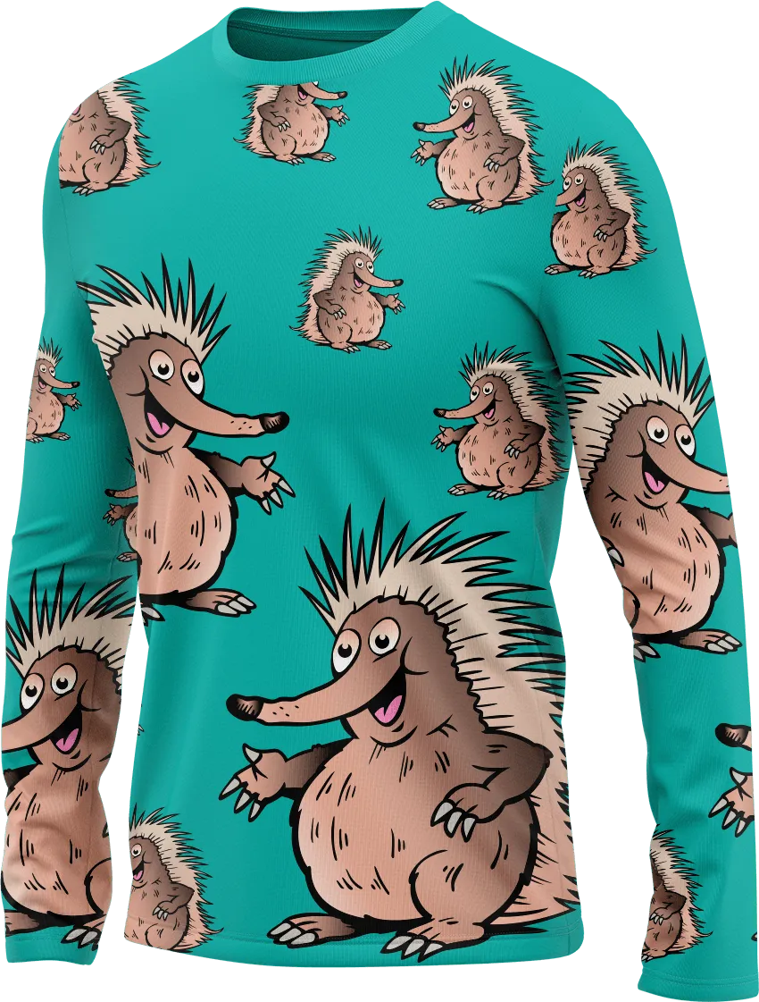 Spunky Echidna Rash Shirt Long Sleeve