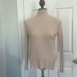 St Michael Marks &amp; Spencer 100% silk turtleneck sweater top long sleeves 10 12