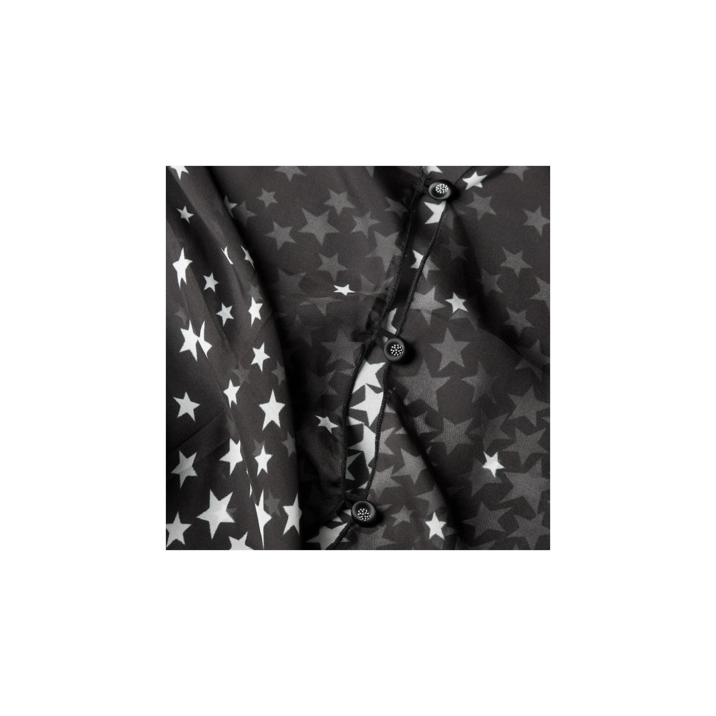 Starlight Silk Chiffon Scarf Wrap