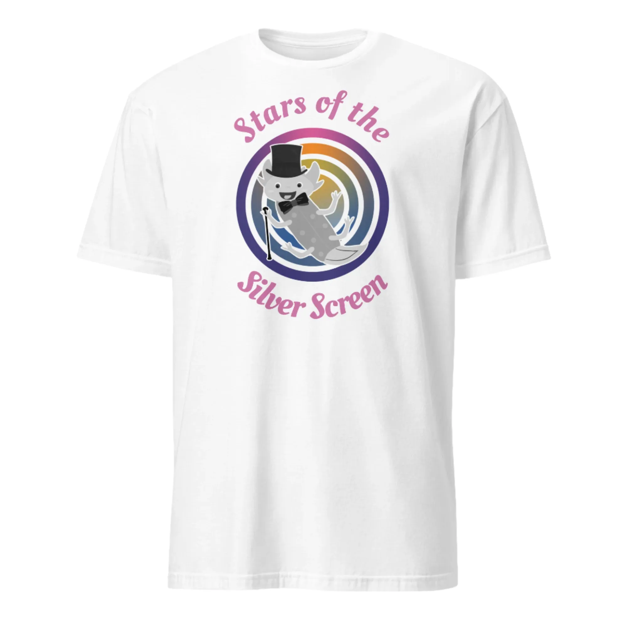 Stars of the Silver Screen Dancing Axolotl T-Shirt