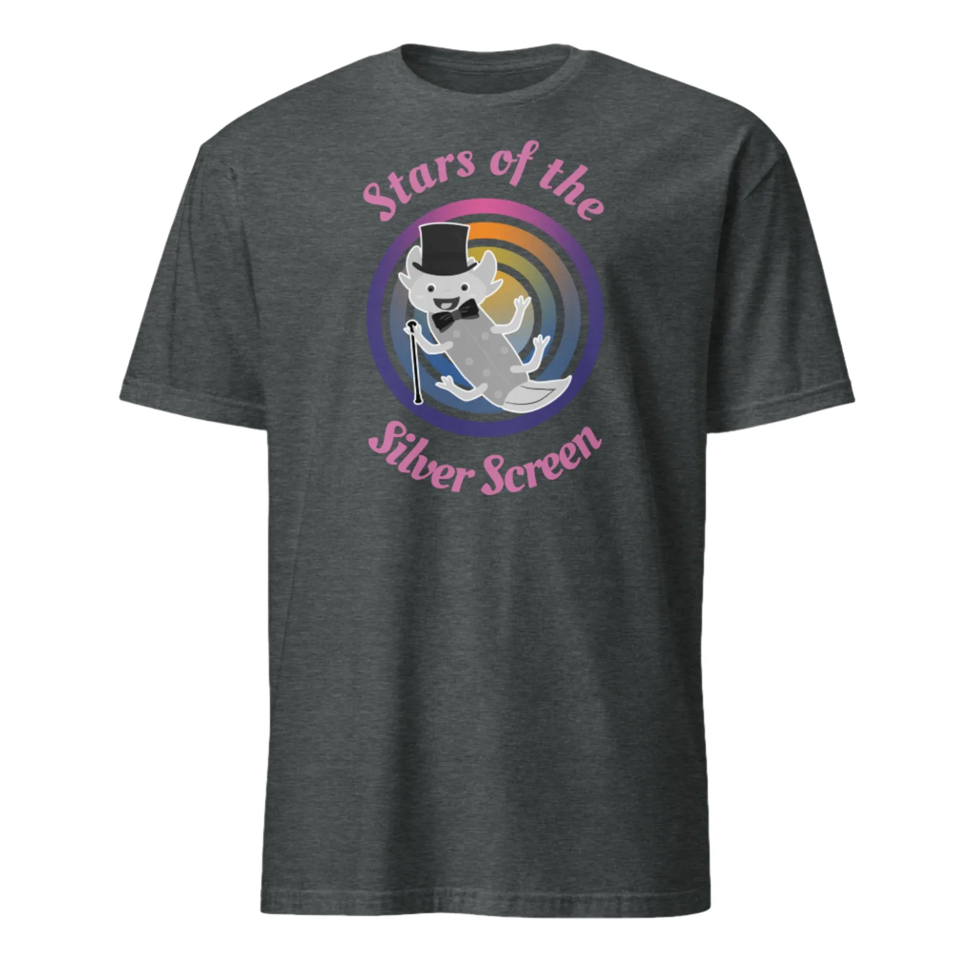 Stars of the Silver Screen Dancing Axolotl T-Shirt