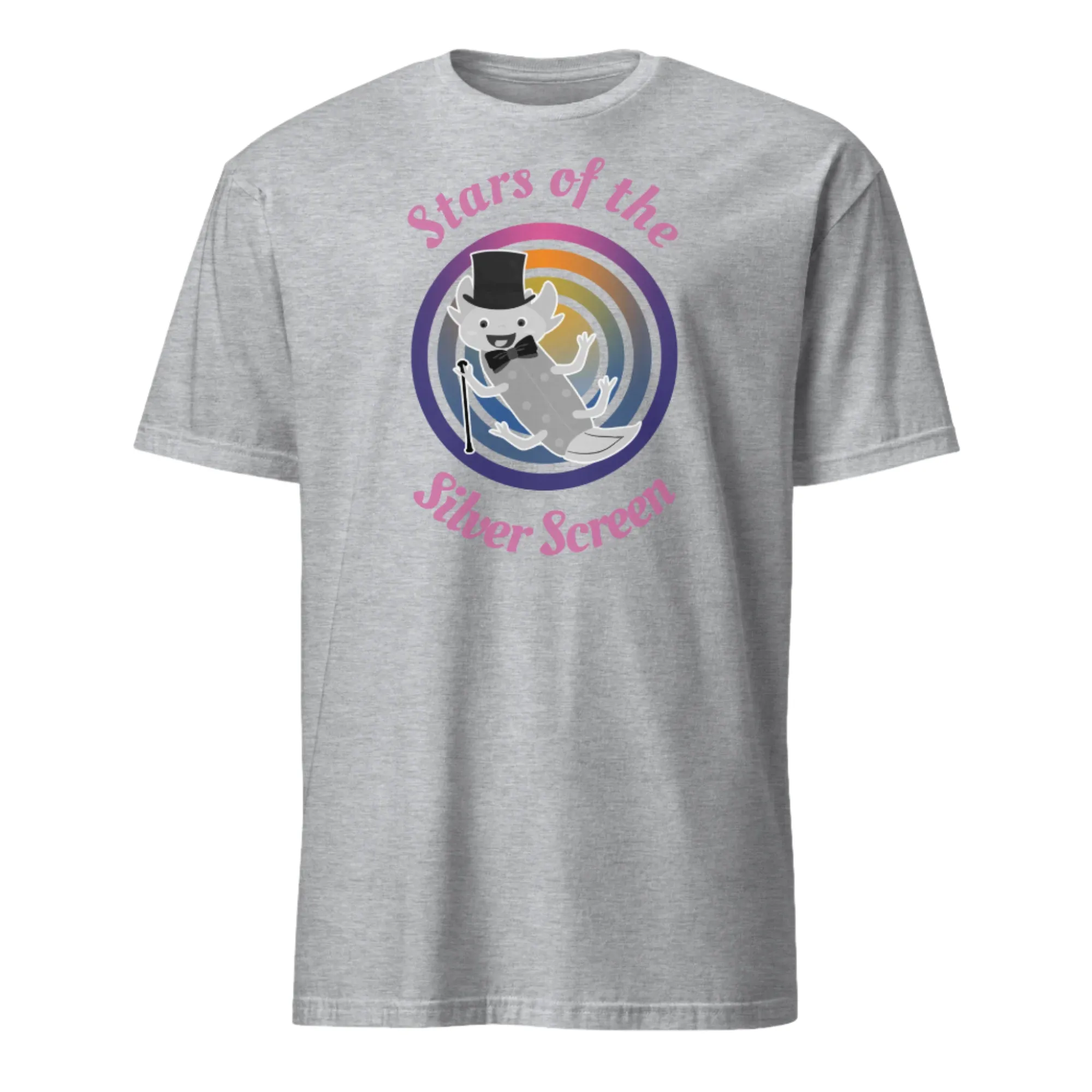 Stars of the Silver Screen Dancing Axolotl T-Shirt