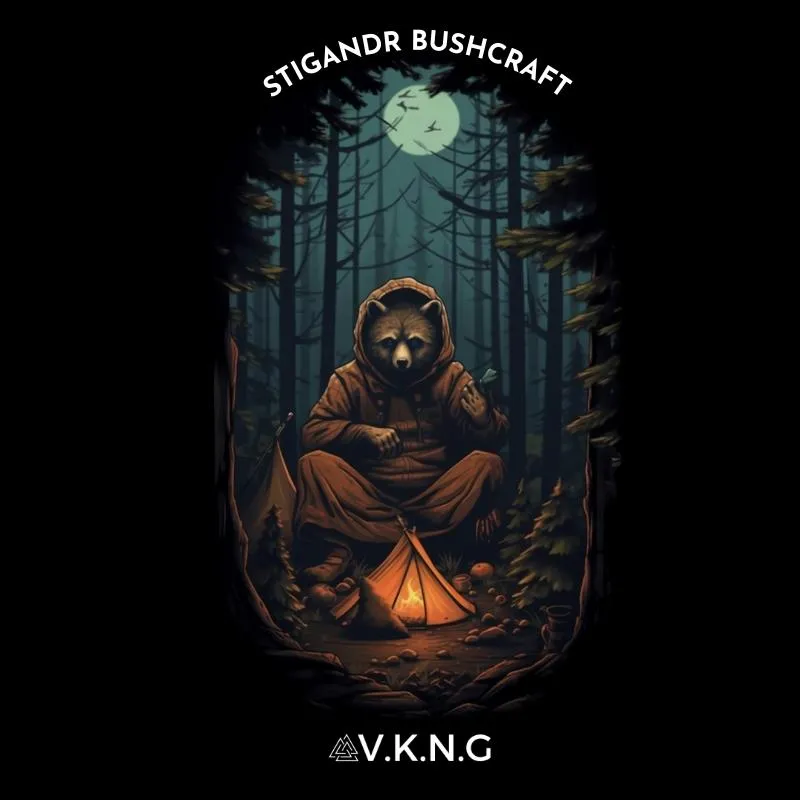 Stigandr Bushcraft Racoon  V.K.N.G™ Long Sleeve