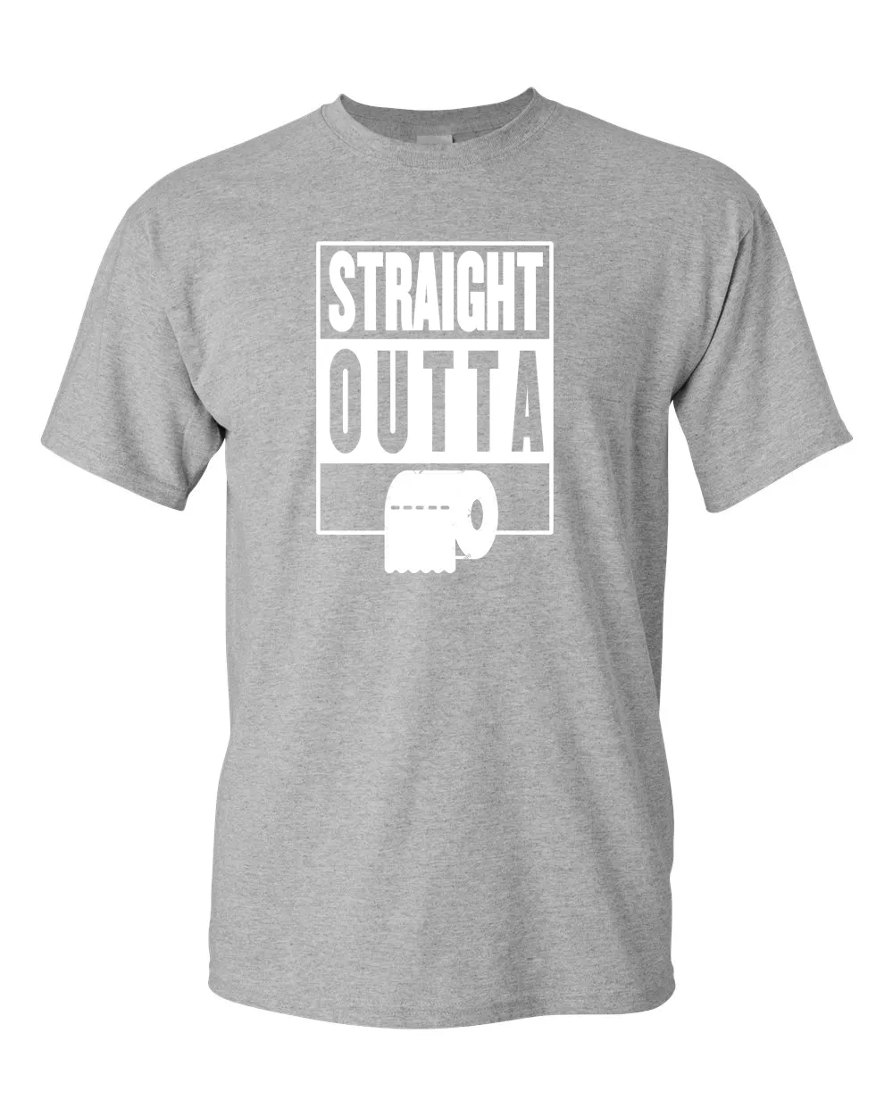 Straight Outta Toilet Paper T-shirt Funny T-shirt Toilet Paper meme Tees