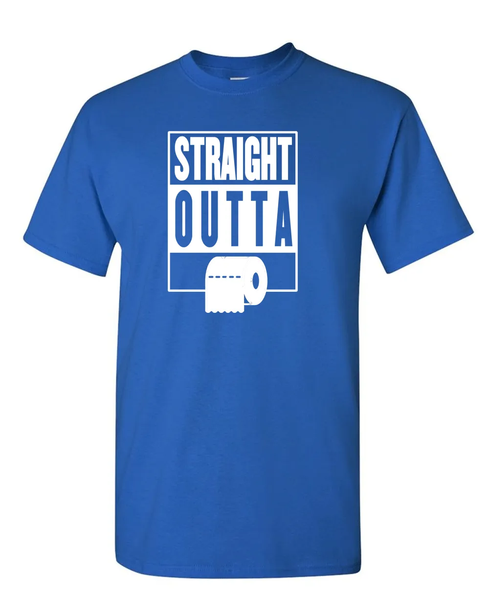 Straight Outta Toilet Paper T-shirt Funny T-shirt Toilet Paper meme Tees