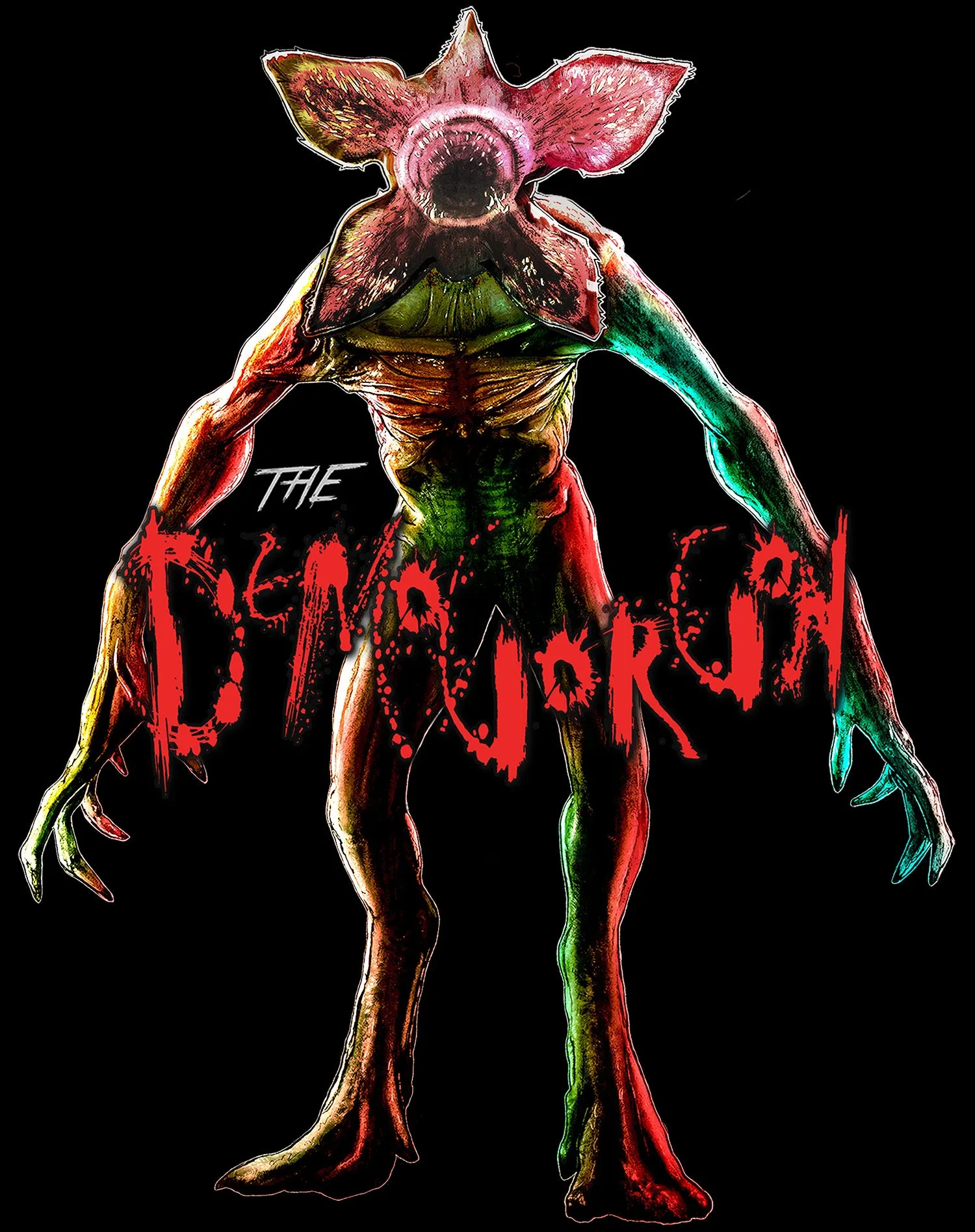 Stranger Things Demogorgon Pose Women's T-Shirt
