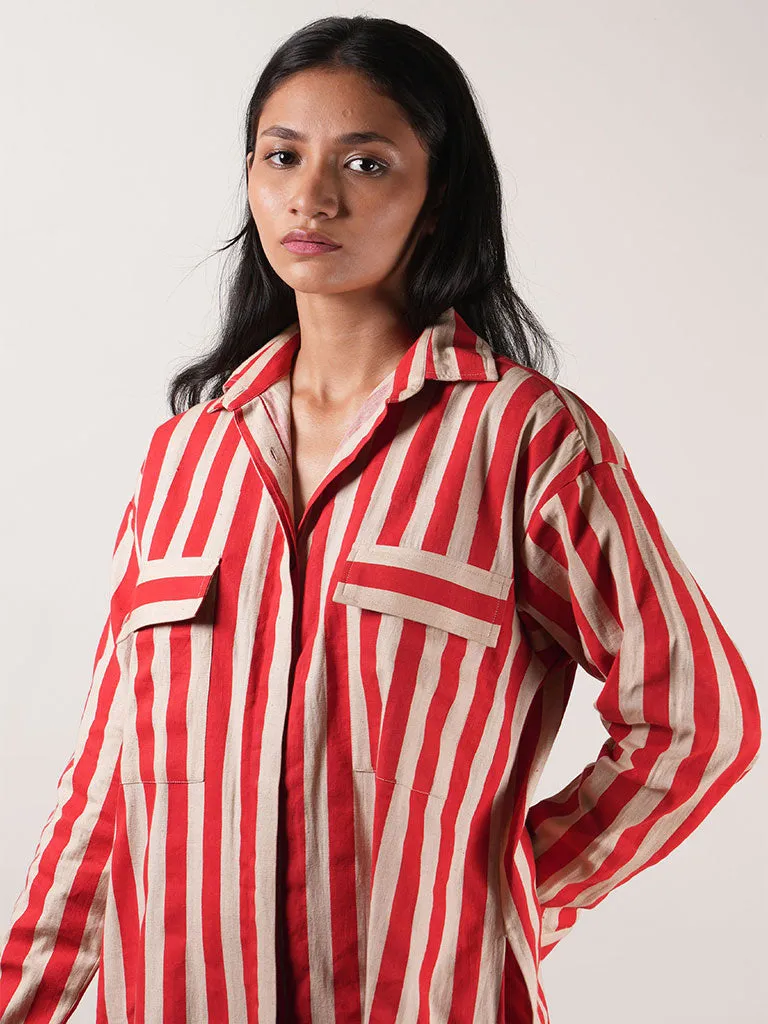 Striped Tunic Set