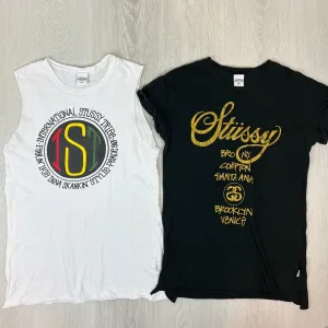 Stussy Womens Tank & T-Shirt Size 8