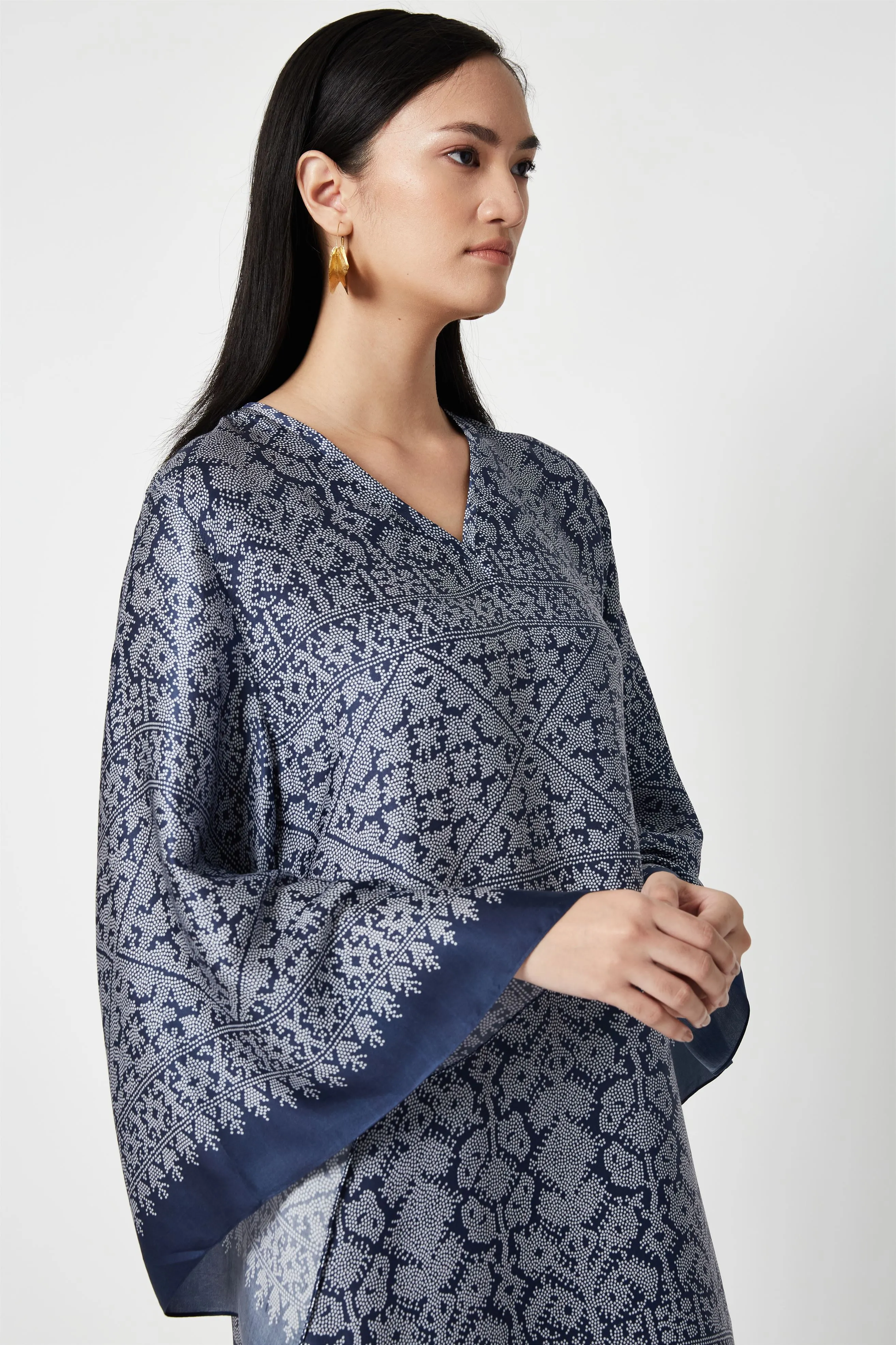 Summer Kurta Set Modal Muslin Printed-Fashion Edit Java 3-9JV-106-Payal Pratap