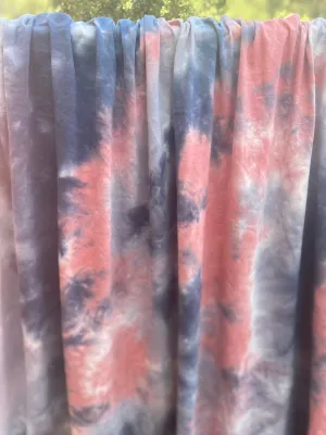 Summer Storm Tie Dye Cotton Lycra