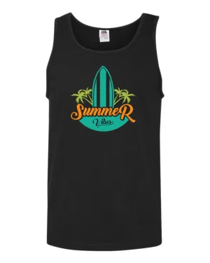 Summer vibes tank top, palm trees tees, summer tank top, beach party tank top