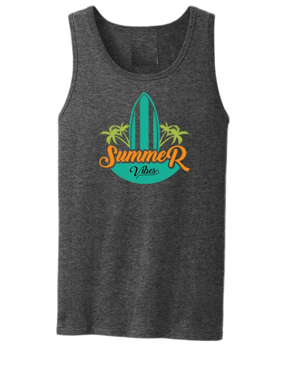 Summer vibes tank top, palm trees tees, summer tank top, beach party tank top