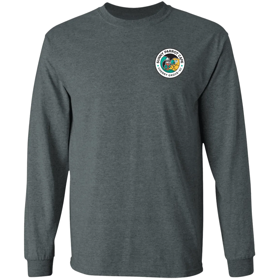 Sunny Parrot LS T-Shirt 5.3 oz.