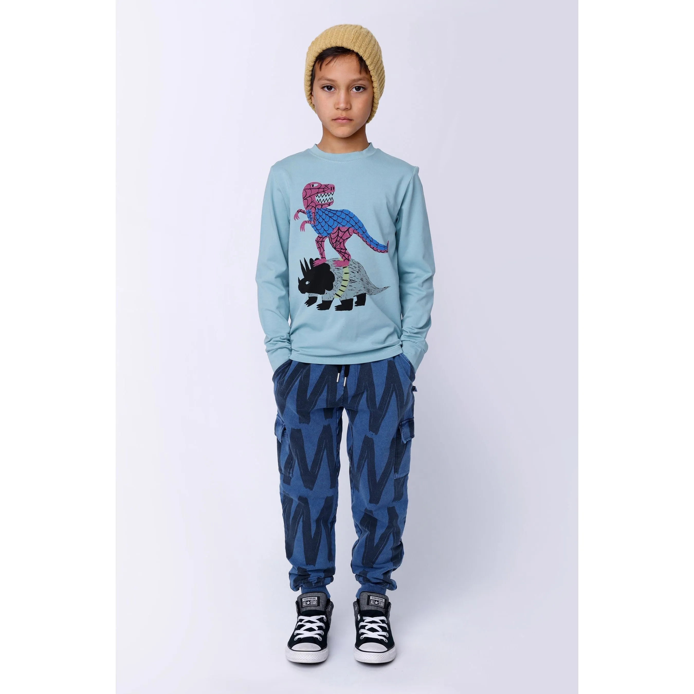 Super Dinos Tee - Sage