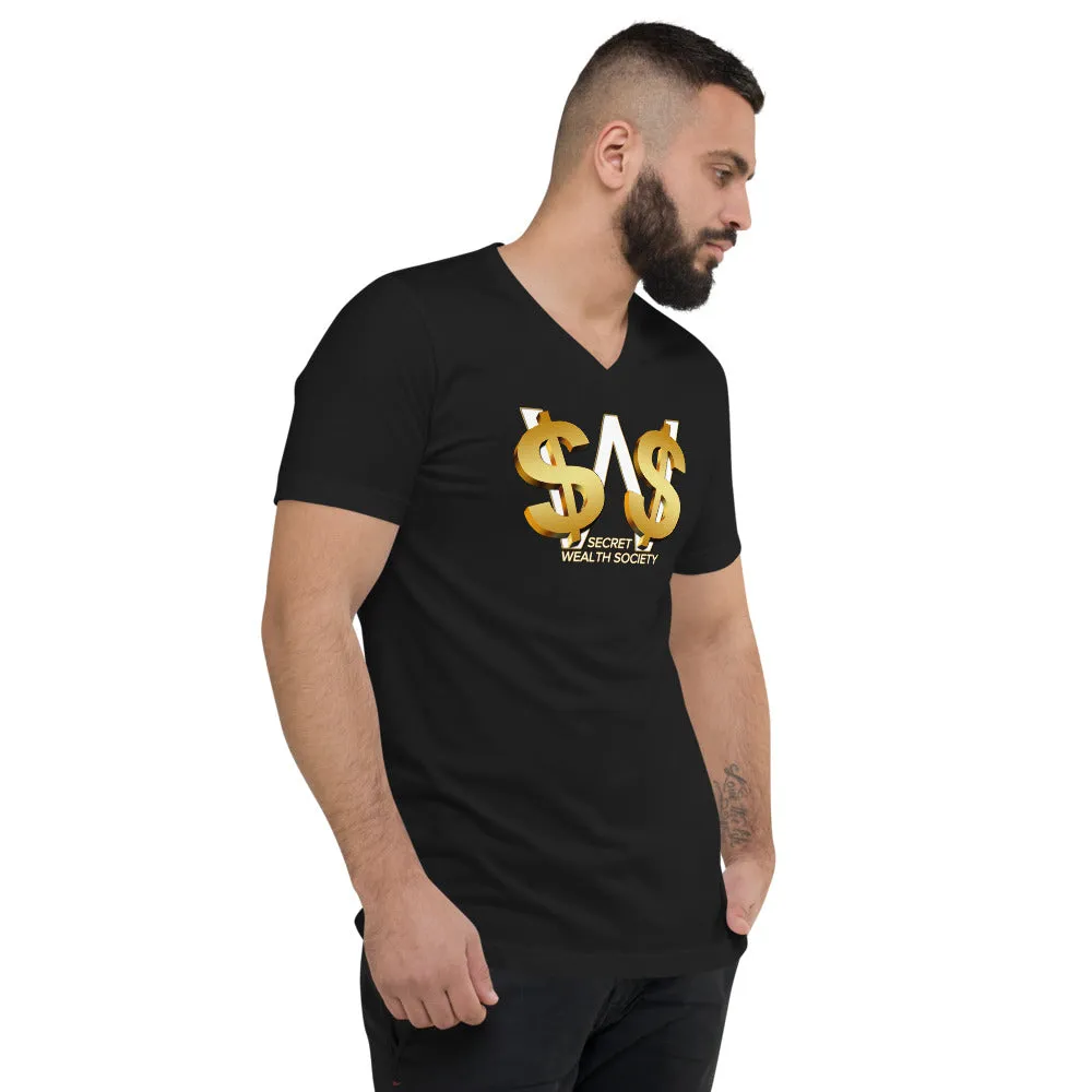 SWS - Men Short Sleeve V-Neck T-Shirt
