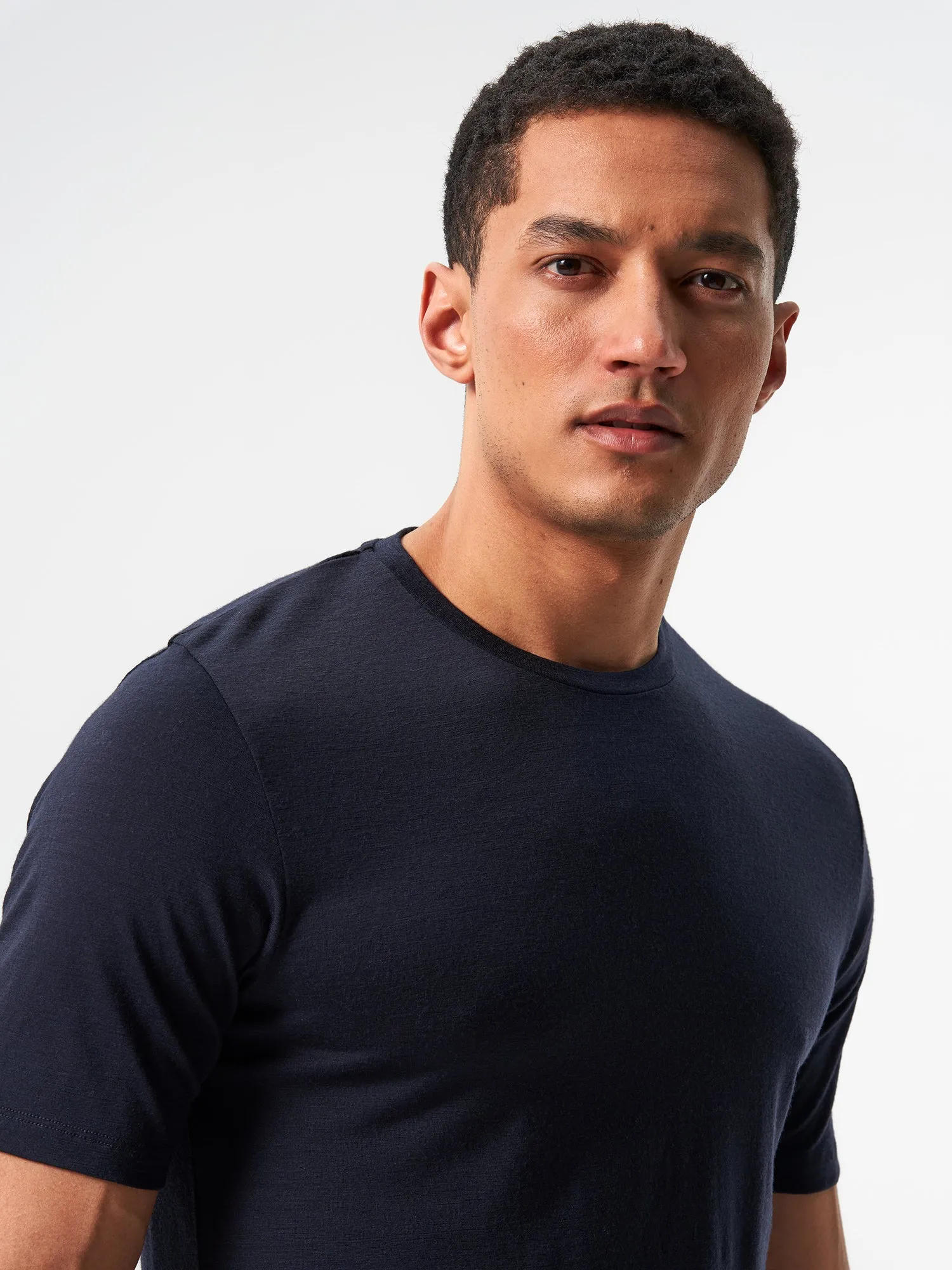 T-Shirt Merino - Sheep Navy (Male)