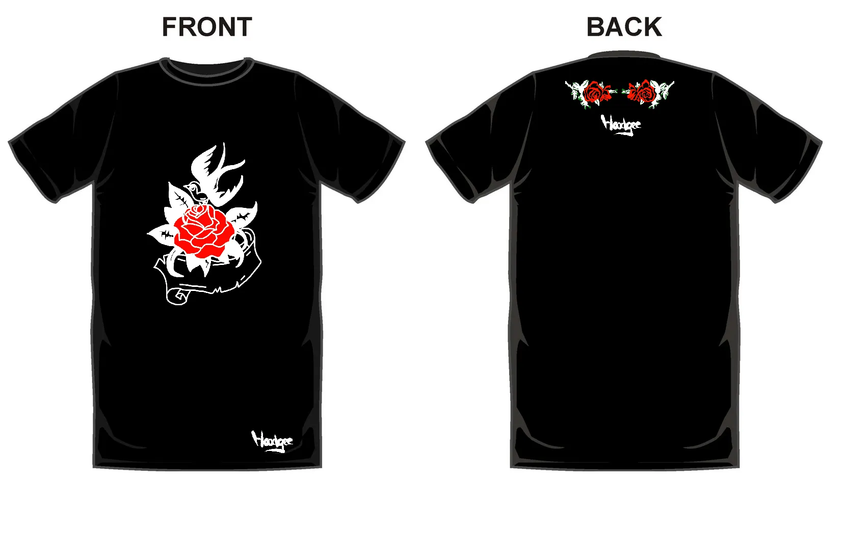 T-Shirts Animals X Roses AKA lil'birdy