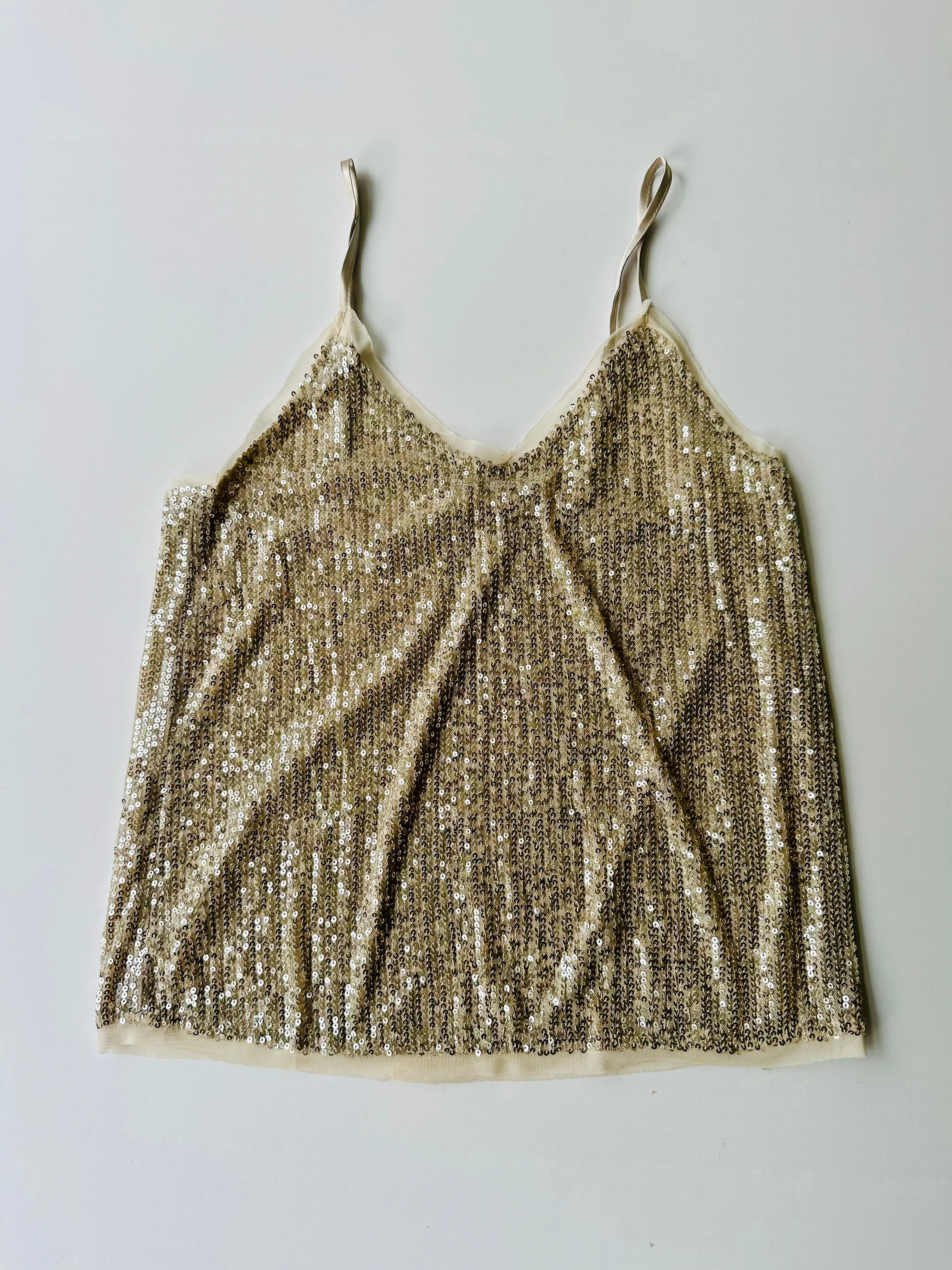 T198 SEQUIN CAMISOLE
