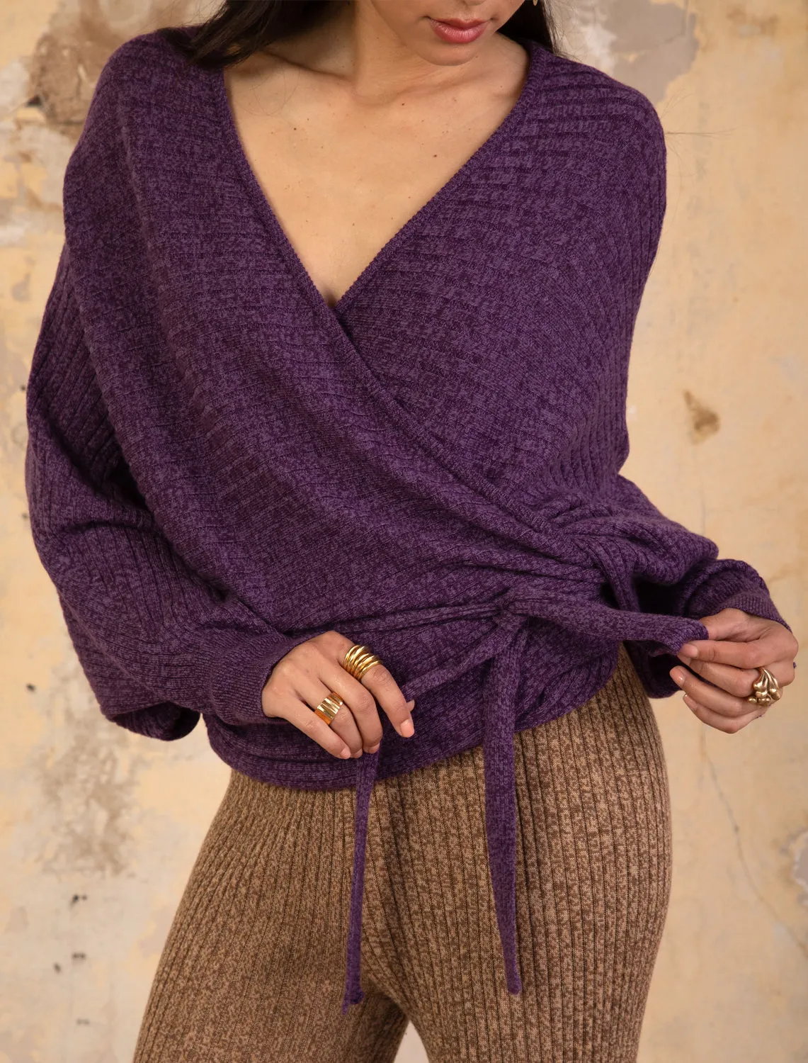 TABERNA WRAP TOP/CARDI
