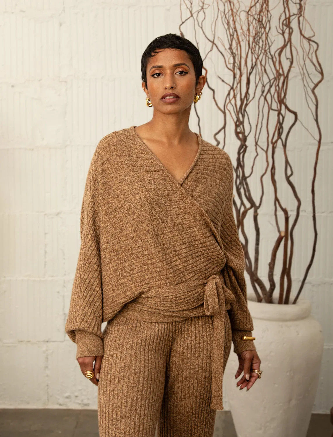 TABERNA WRAP TOP/CARDI