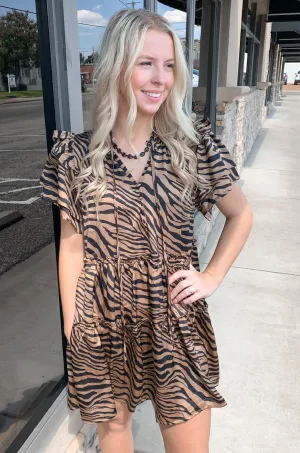 Tame the Wild Printed Dress