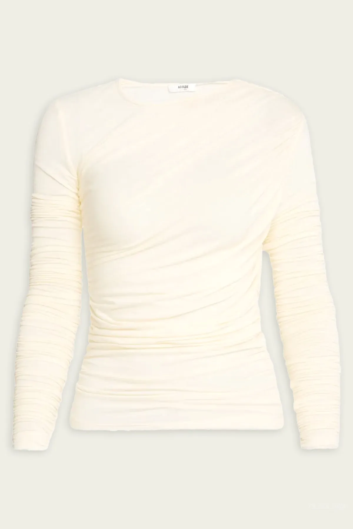 Tania Twist Tee in OatMilk