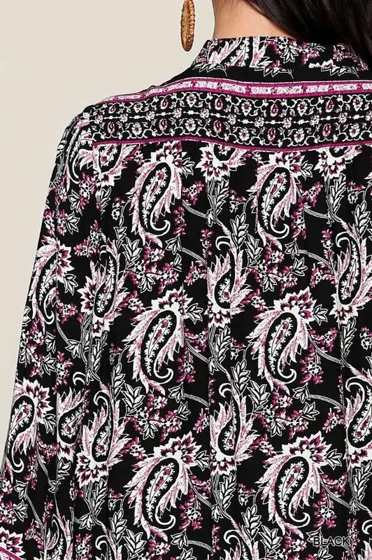 TATE PRINTED TUNIC