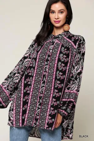 TATE PRINTED TUNIC