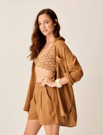 Taylor Linen Tunic