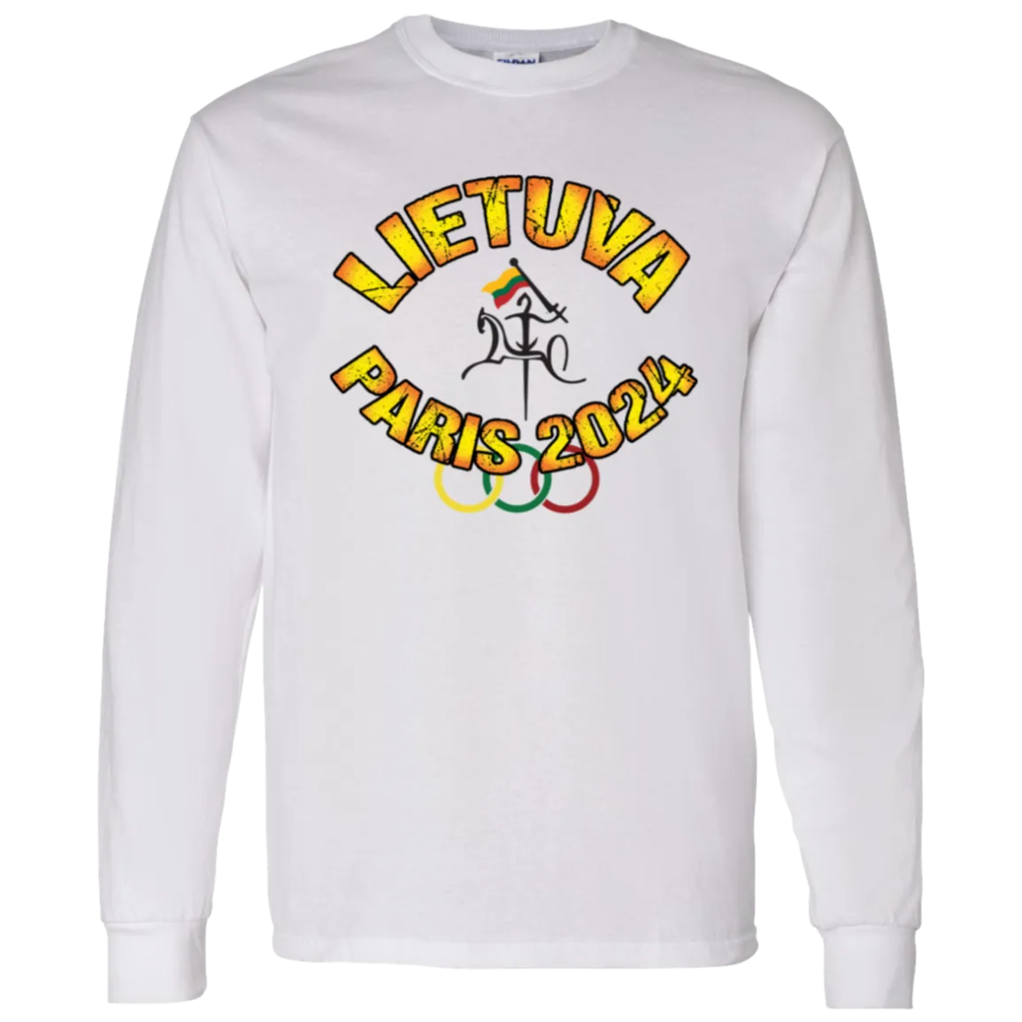 Team Lietuva 2024 Vytis - Men's Classic Cotton Long Sleeve T