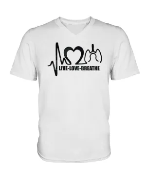 Team Respiratory V-Neck T-Shirt