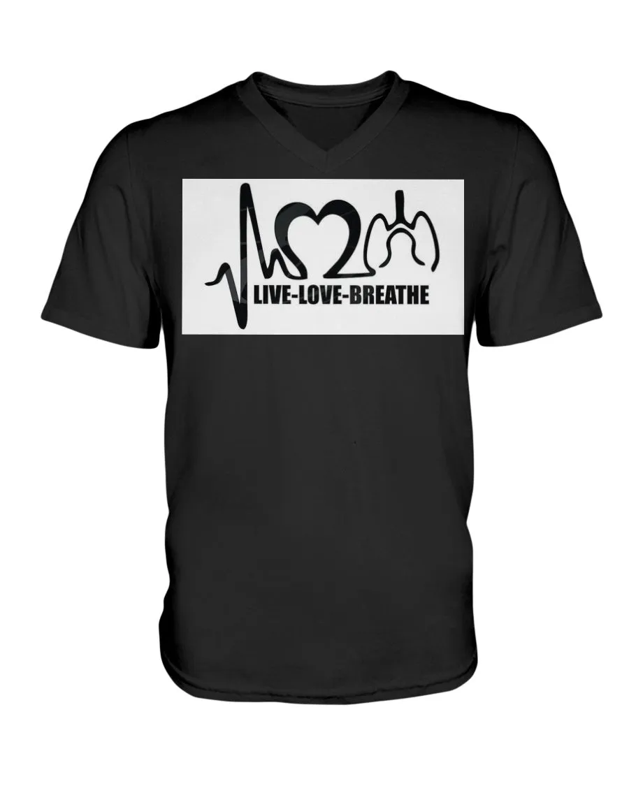 Team Respiratory V-Neck T-Shirt