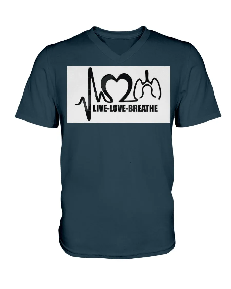 Team Respiratory V-Neck T-Shirt
