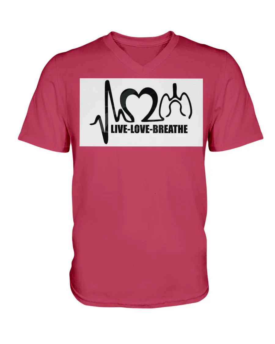 Team Respiratory V-Neck T-Shirt