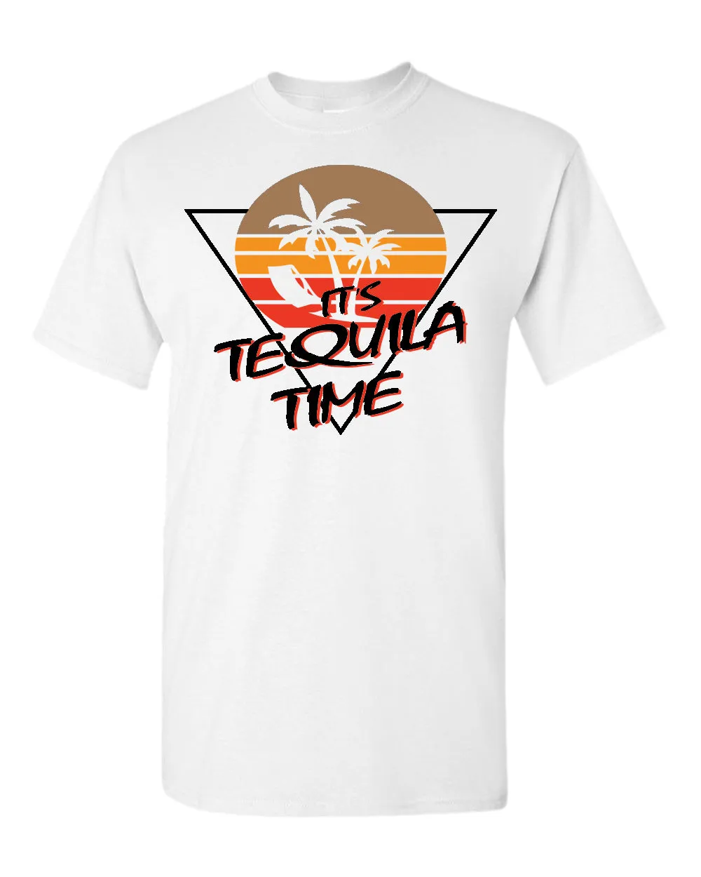 Tequila time t-shirt, graphic tees