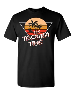 Tequila time t-shirt, graphic tees