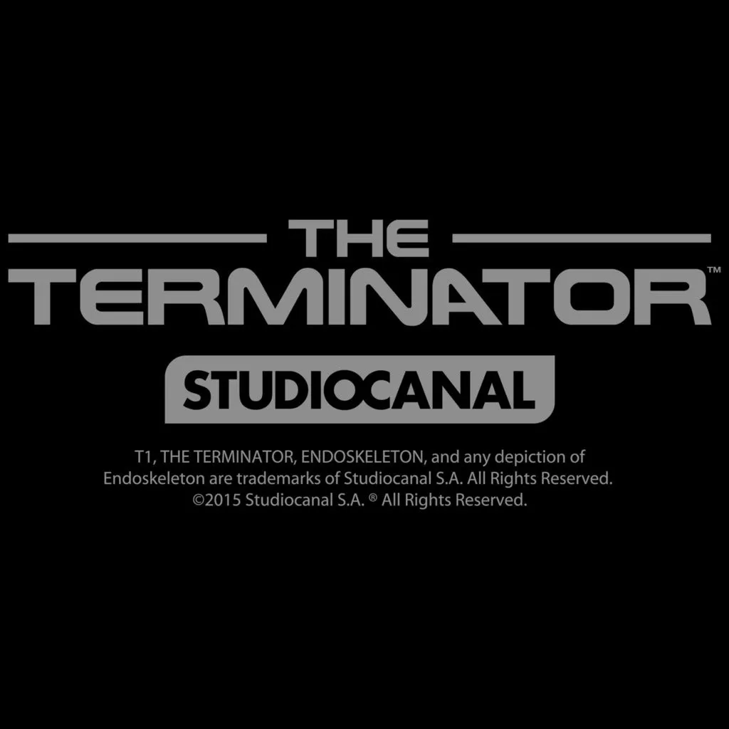 Terminator Movie Poster Official Women's T-shirt (Black)
