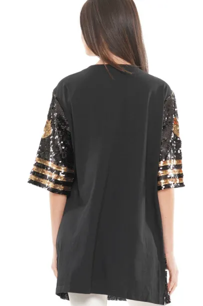 The Double Zero’s Sequin Top