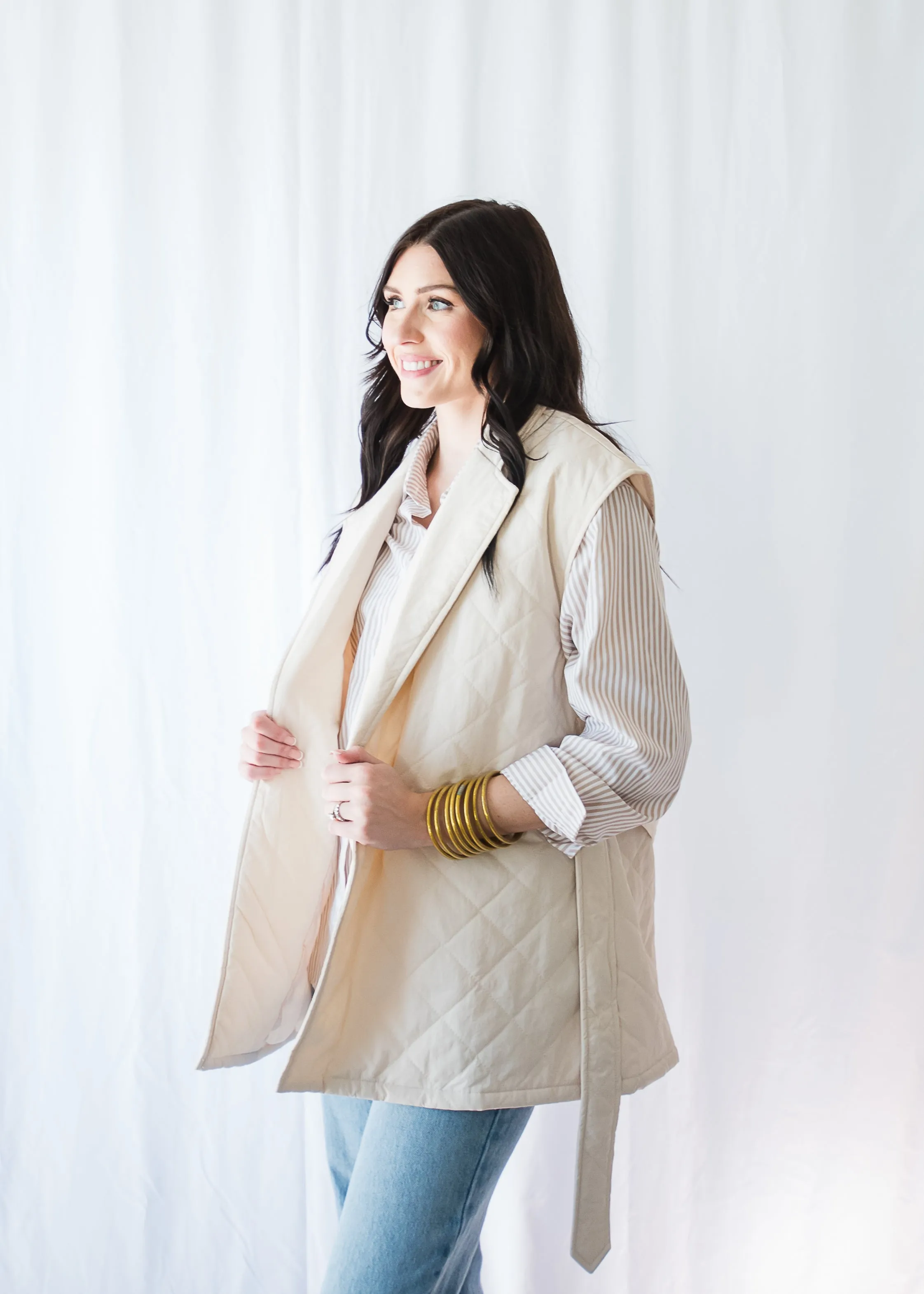 The Martha Quilted Vest