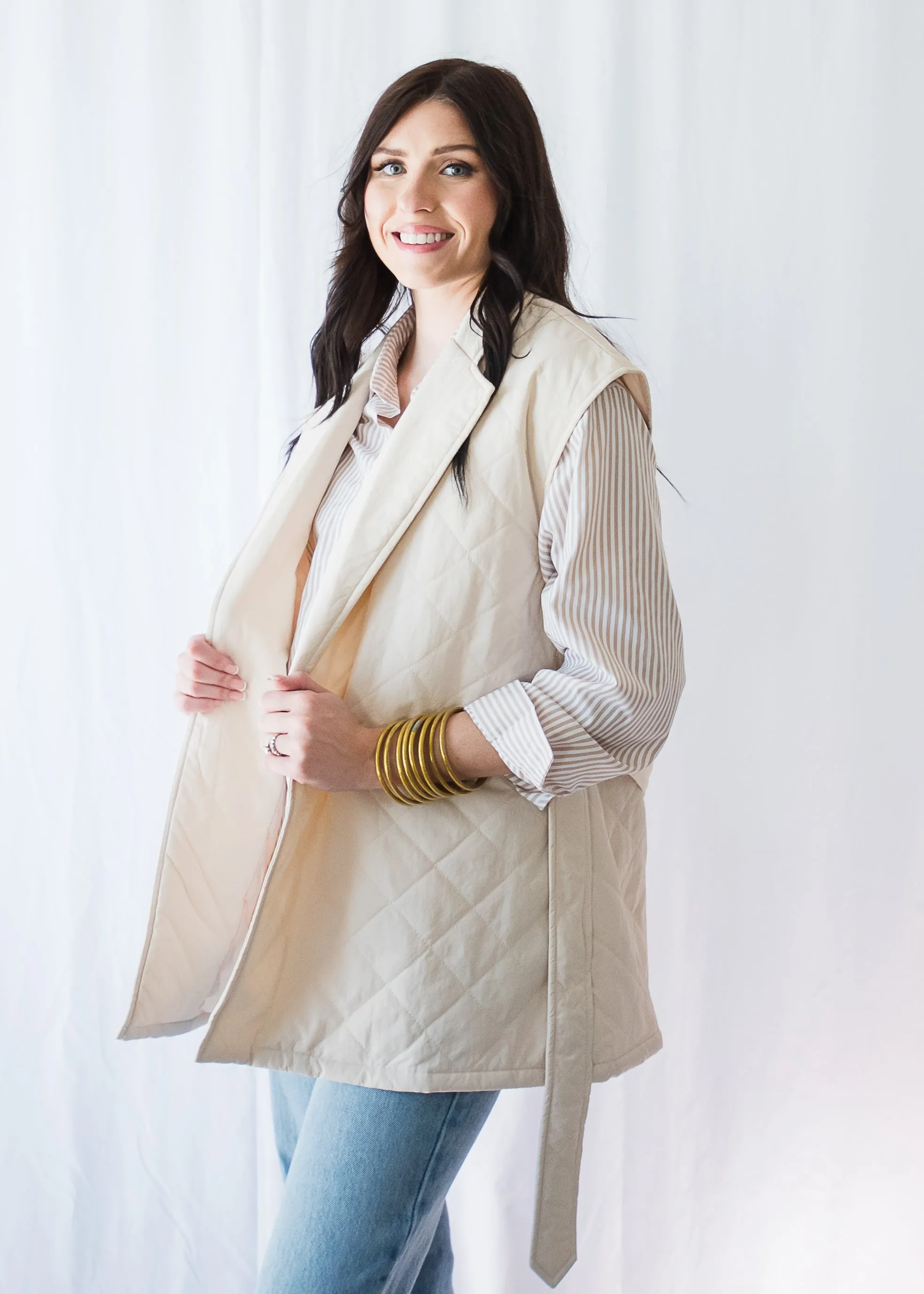 The Martha Quilted Vest
