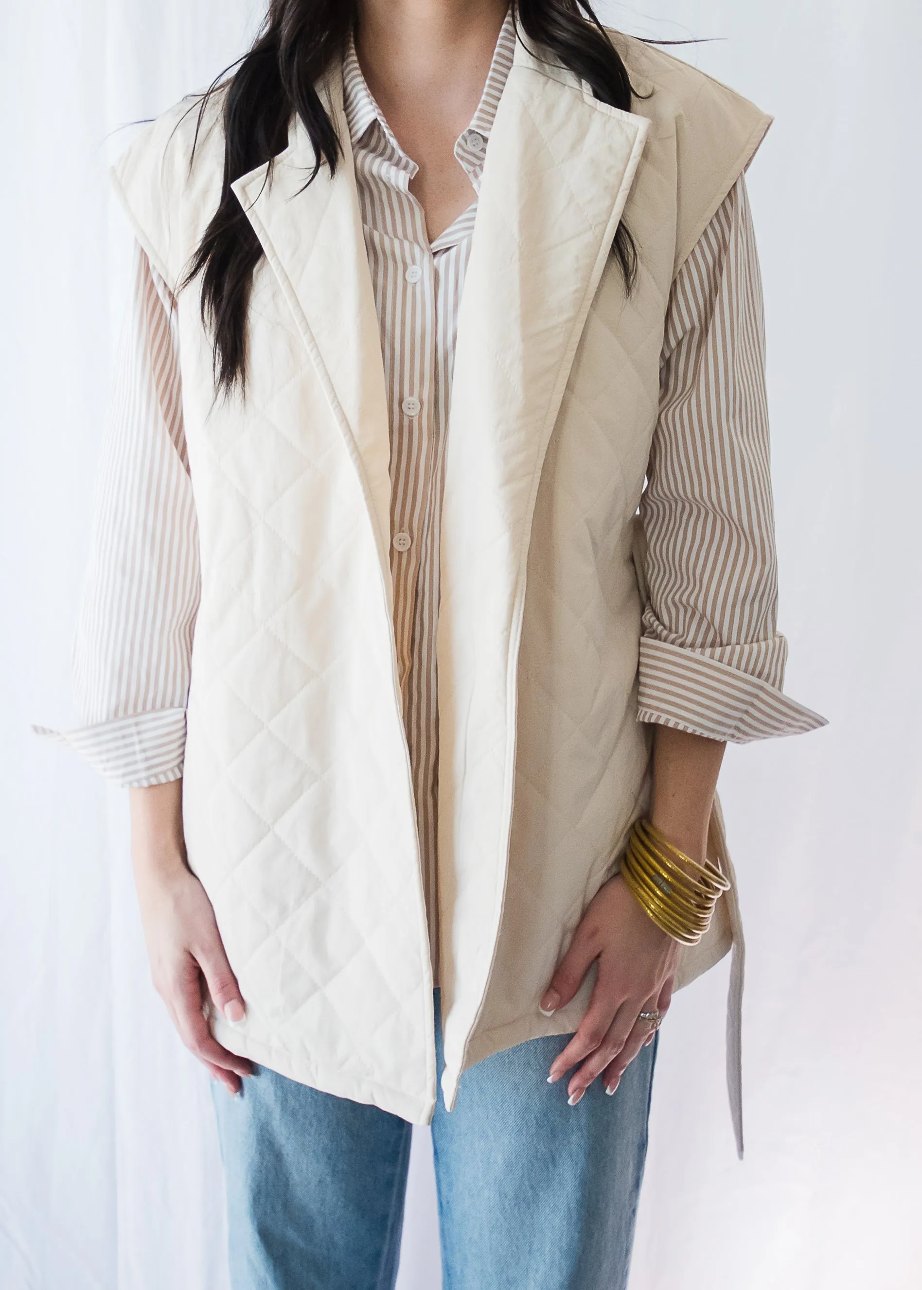 The Martha Quilted Vest