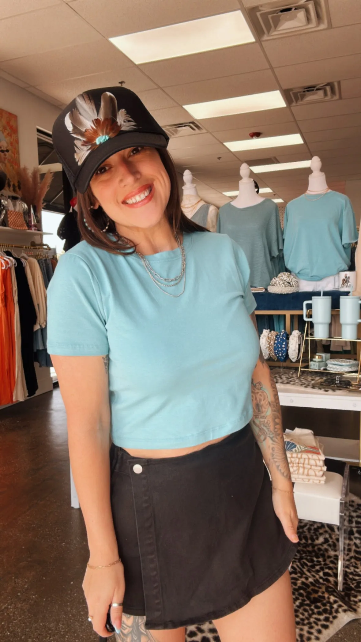 The Melissa Crop Tee
