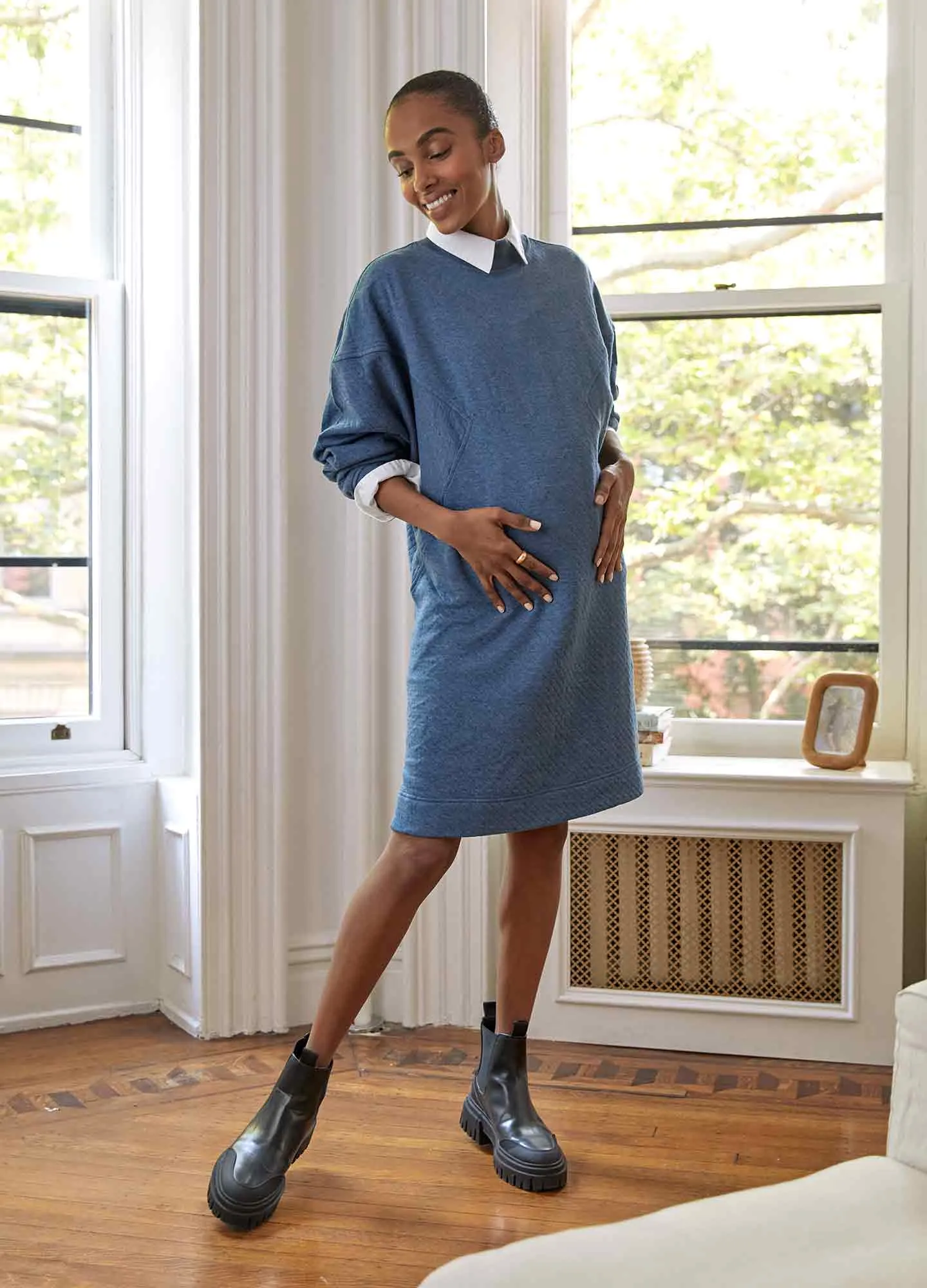 The Quilted Belen Dress