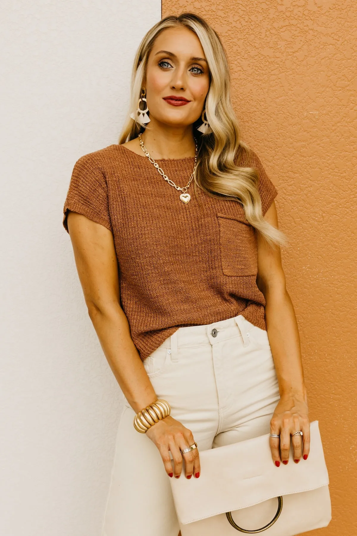 The Reginald Cap Sleeve Sweater Vest