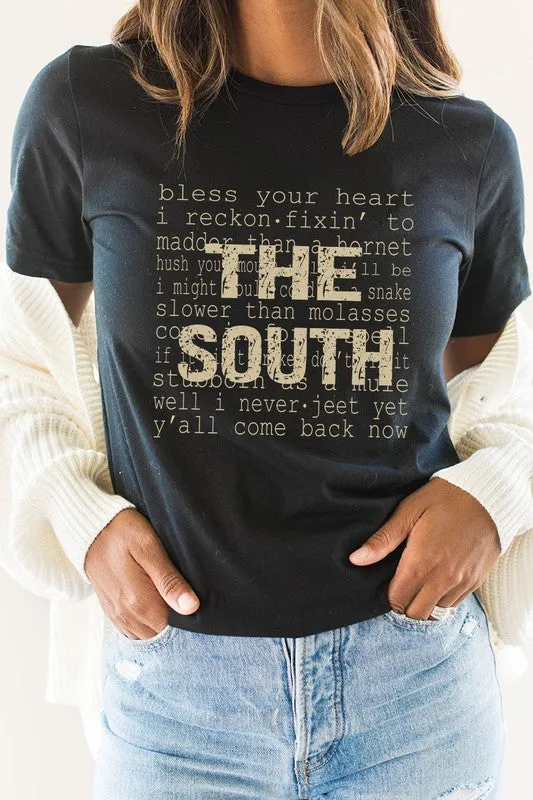 The South Bless Your Heart PLUS SIZE Graphic Tee