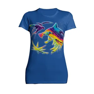 The Witcher Logo Graffiti Stencil Official Women's T-Shirt