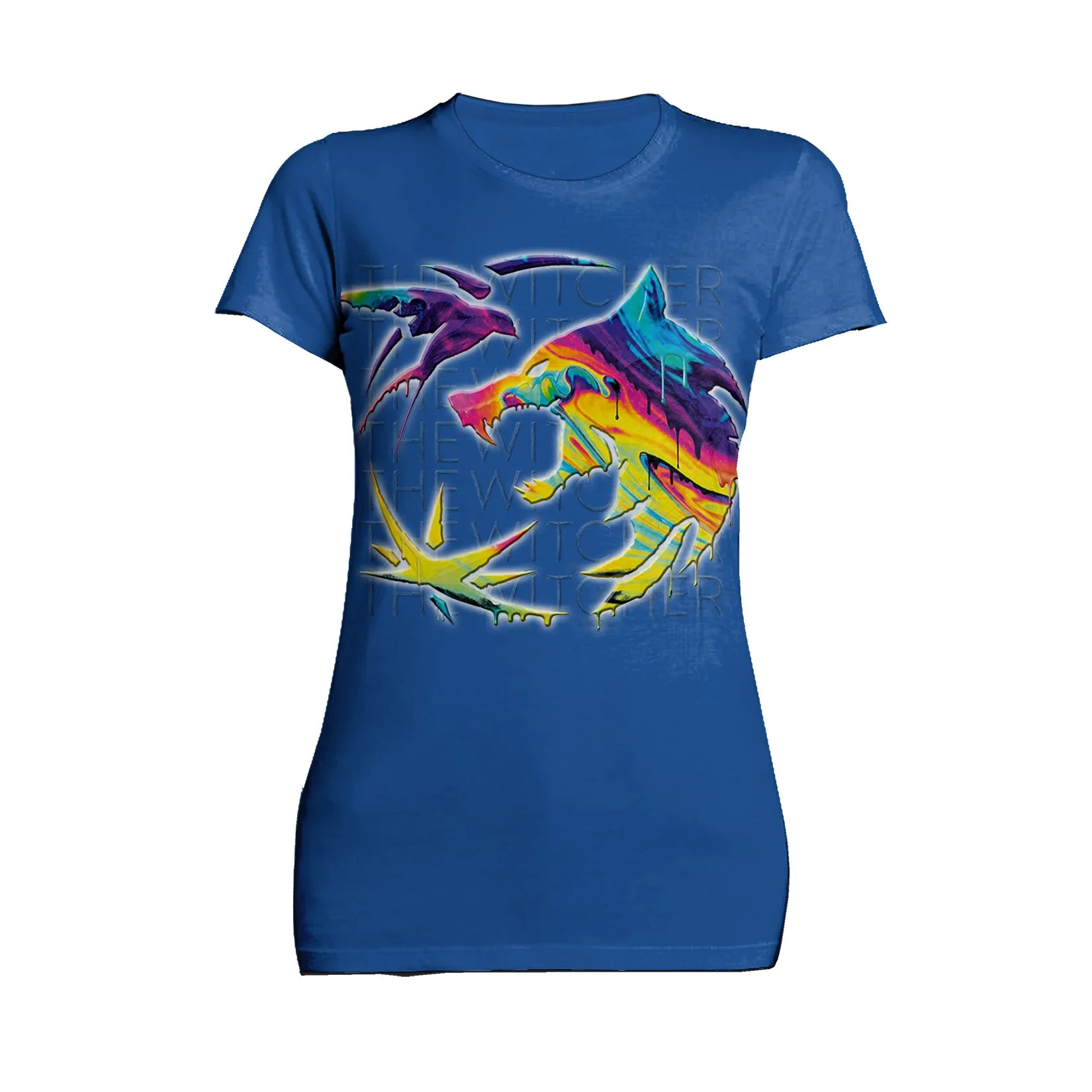 The Witcher Logo Graffiti Stencil Official Women's T-Shirt