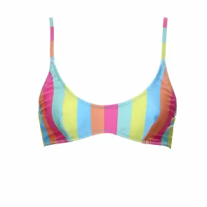 THEIA BIKINI TOP - CANDY STRIPE