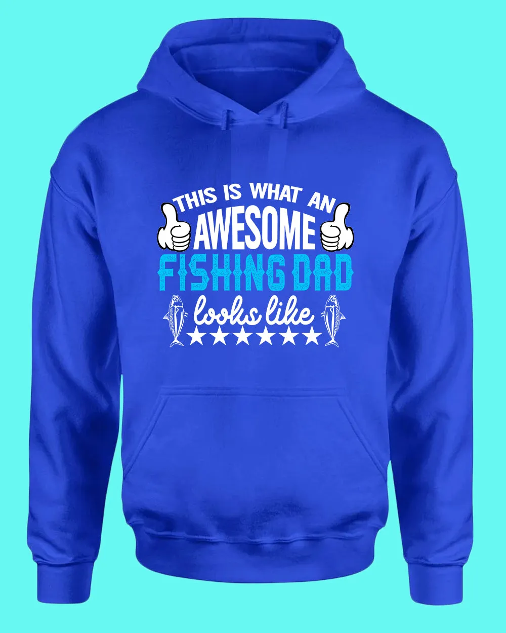 This is what an awesome fishing dad Looks Like hoodie, fishing hoodie