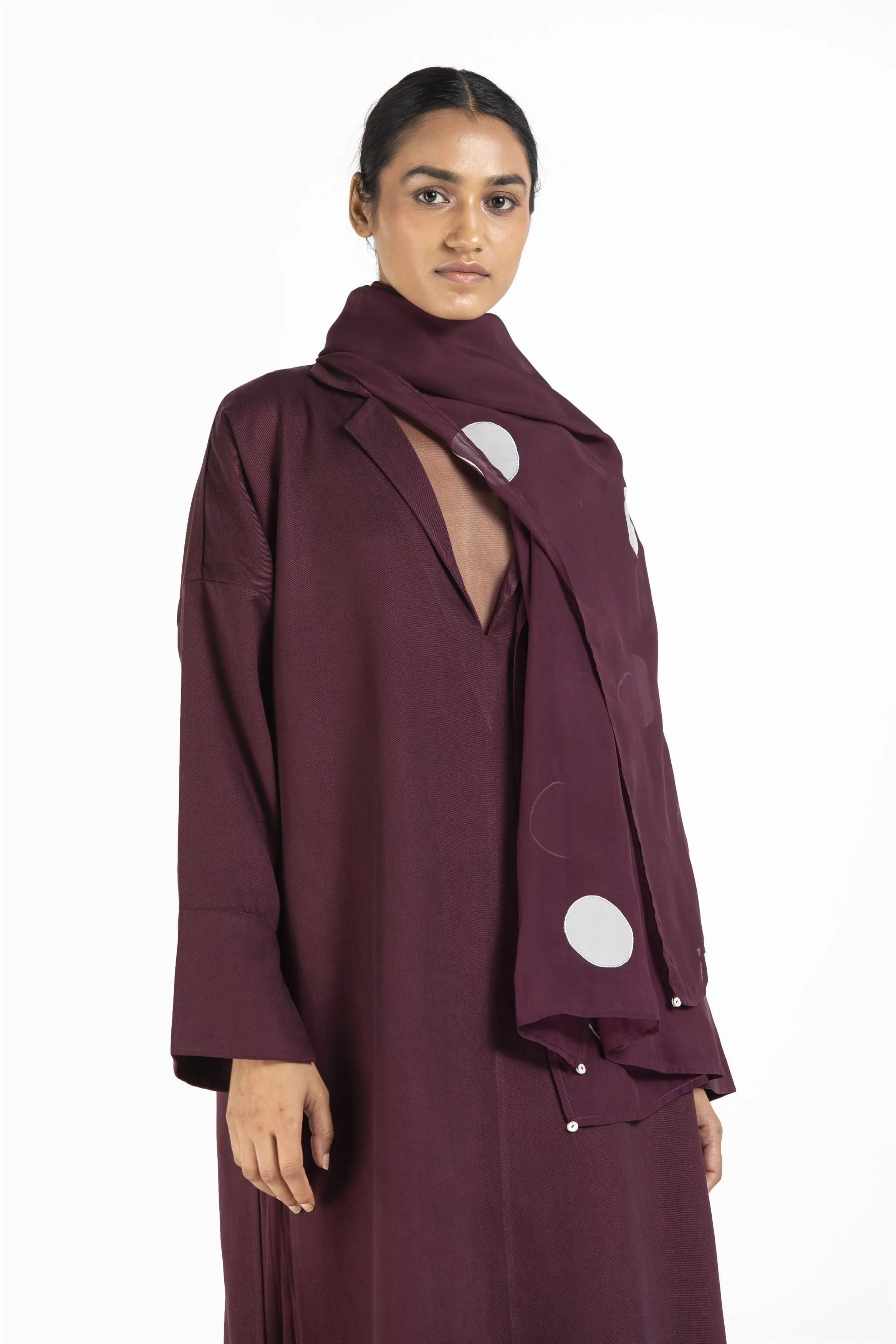 THREE   -   V-Neck Tunic Co Ord (Set Of 2)
